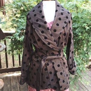 Beautiful Reversible Jacket with Solid and Dots